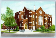 Indiana IN Postcard Indiana Harbor Baptist Church Building Exterior 1976 Vintage picture