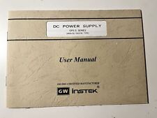 GW Instek DC Power Supply GPS-S Series User Manual (Analog/Digital Type) (#2) picture