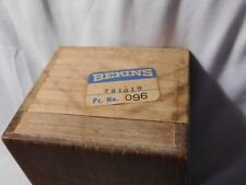 Vintage Wood Bekins Box with Yukan Yomiru and Collier's Magazine Ad picture