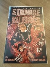 Warren Ellis “Strange Killings, The Body Orchard” Comic - Issue 1 Mint on Avatar picture