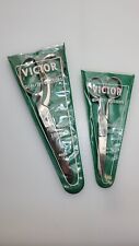 Vintage Set of Victor Hot Drop Forged Scissors 6.5'' and 5'' picture