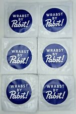  PABST BLE RIBBON PROMOTIONAL Pabst Blue Ribbon Beer Collectible CONDOM 6 PACK picture