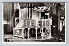 London-England, The Pulpit, Westminster Cathedral, Religion, Vintage Postcard picture