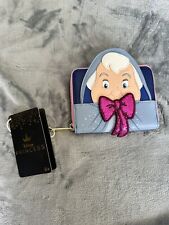 NWT Loungefly x Disney Cinderella Fairy Godmother Cosplay Wallet, RARE picture