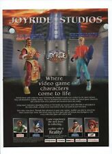 Joyride Studios Link Sonic Video Game Action Figures Come To Life 2002 PRINT AD picture