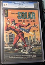 CGC 8.0 Doctor Solar Man of the Atom 10 Frank Bolle Gold Key 1965 picture