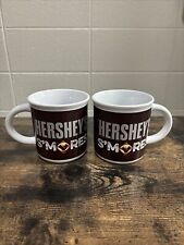 TWO Hershey’s S’mores Coffee Tea Cup Mug Galerie microwave safe dishwasher safe picture
