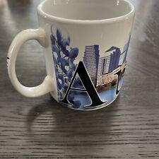 Homeware Americaware Austin Texas Longhorn Guitar Ceramic Coffee 14 Oz Cup Mug picture