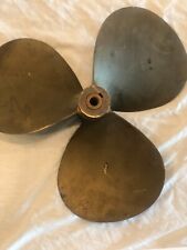 US Anchor 22” Right Hand 15 M113 Markings Brass Propeller WWIi Boat Ship Or DKUW picture