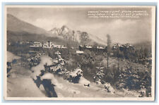 Stary Smokovec Slovakia Postcard High Tatras In Winter c1920's RPPC Photo picture