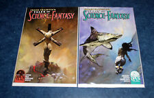 FRANK FRAZETTA's TALES of SCIENCE - FANTASY #1 & 2 variant comic set OPUS 2023 picture