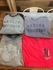 harley-davidson lot of 4 shirts men's 2xl picture