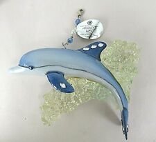 Bradford Edition Christian Riese Lassen Ocean Reflections Dolphin Set 2 picture