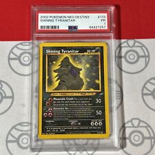 PSA 1 Shining Tyranitar #113/105 2002 Pokemon Neo Destiny Card 7257 picture