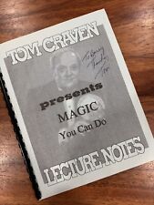 Autographed Tom Craven Magic You Can Do picture