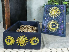 Fortune Telling Celestial Astrology Sun And Moon Tarot Cards Decorative Box picture