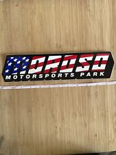 MOROSO Motorsports Park Vintage Drag Racing Sticker picture