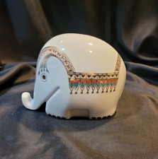 RARE Vintage Porcelain DRUMBO ELEPHANT Piggy Bank by Luigi Colani for Hochst picture