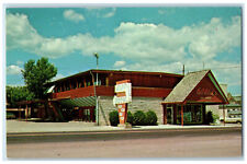 c1950's The Downtowner Motel Whitefish Montana MT Vintage Unposted Postcard picture