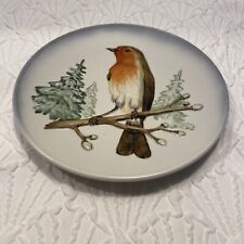 Goebel Robin Bird Wildlife Plate First Edition #1 Germany 1973 picture