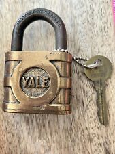 Vintage Old Yale & Towne Padlock With Key picture