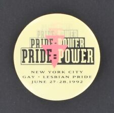 Gay Lesbian Civil Rights 1992 Pride Protest March NYC Stonewall LGBT Power P1790 picture