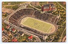 Postcard Mountaineer Stadium Morgantown West Virginia WV picture