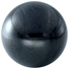 Polished Shungite Black Crystal Cube | 2 Inch Decorative Crystal Chakra Decor Ho picture
