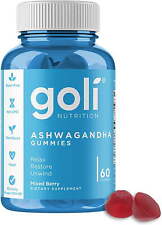 Goli Nutrition AshwagandhaGummies,Mixed Berry Flavor,60 Count, Stress Supplement picture