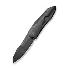 WE KNIFE Solid 22028-5 FrameLock Black Titanium CPM-20CV Stainless Pocket Knives picture