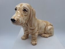Basset Hound Dog Figurine Vintage Ceramic  8 inches long Hound Family picture