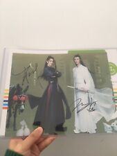 SALE Xiao Zhan YIBO CHEN QING LING Autographed Signed Photo Poster 8*10 2021 picture