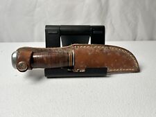 VTG 1930-1940s PAL RH-51 boy scout fixed blade knife w/ sheath great cond picture