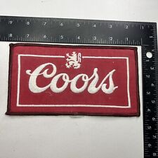Vintage Large Back Of Jacket Coors COORS BEER Advertising Patch 00TW picture