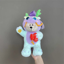 2024 Starbucks China Year Of Dragon Cute Purple Bear Kid Toy Mermaid Doll Gifts picture