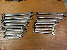 NICE Vintage CRAFTSMAN 16 pc Combination Wrench Set SAE & Metric -VA-Series USA picture