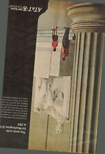 1966 Bell Telephone Vintage Print Ad AT&T Lincoln Memorial Washington DC a1 picture