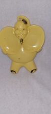 Vintage JOLLY CHEF Spoon Rest Cream Plastic Wall Decor USA Mid-Century picture