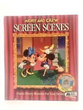 Vtg Disney Mickey And Crew Screen Scenes 3.5