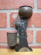 DELAVAL CREAM SEPERATOR Old Tin Figural Match Holder Farm Feed Seed Advertising picture