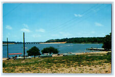 c1960's Bayview Park on Bayou Texar Pensacola Florida FL Vintage Postcard picture