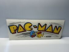 Pac-Man Arcade Sign Marquee 1980 Video Game Midway A Bally Co. Vintage Original picture