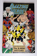 Rare ✅ Amazing Heroes Magazine # 54 September 1984 ✅ X-Men History ✅ Void Indigo picture