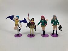Lot of 4 - Rosario + Vampire Trading Figure Characters COMPLETE picture