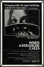 WHEN A STRNGER CALLS Carole Kane  Slasher 1979 1-SHEET MOVIE POSTER 27 x 41 n1 picture