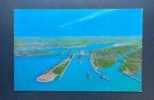 Sault Ste Marie Michigan MI Postcard The American Soo Locks Lake Superior picture