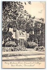 c1940's Mary Harkness House Connecticut College New London CT Unposted Postcard picture