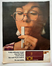 1967 Chesterfield 101 Cigarettes, Perfect Host Cocktail Mix Vintage Print Ads picture