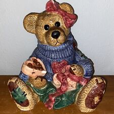 Vintage 1996 Boyd's Bear BAILEY'S LOW FAT Cookie Jar picture