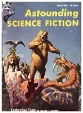 Astounding Science Fiction Pulp / Digest Vol. 57 #1 VG 1956 Stock Image picture